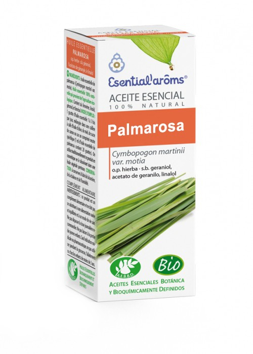 Ulei esential bio de Palmarosa, 10ml Esentialaroms [2]