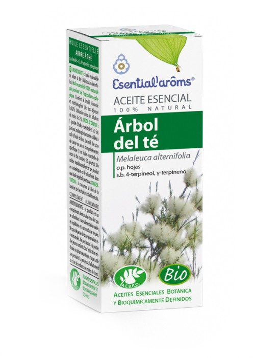 Ulei esential bio din arbore de ceai, 10ml Esentialaroms [2]