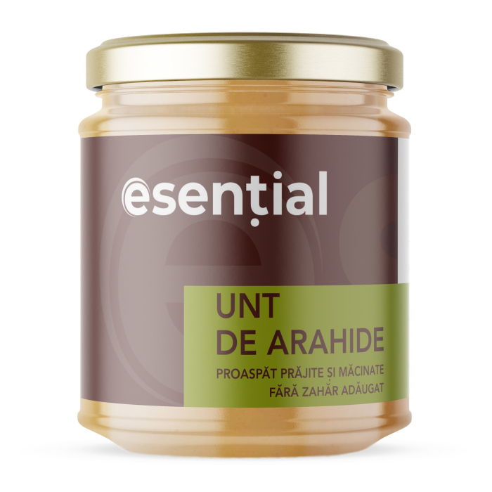 Unt de arahide, 190g / 200ml Esential [2]