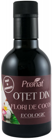 Otet - Otet bio din flori de cocos, 250ml Pronat