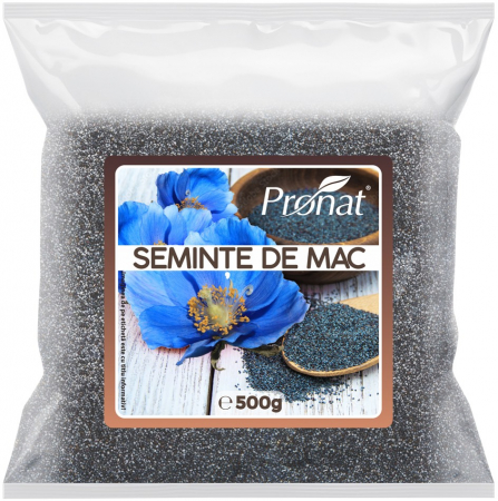 Tendinte - Seminte de mac, 500g Pronat