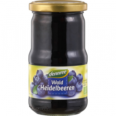 Dulceturi, gemuri, compoturi - Afine de padure bio in sirop