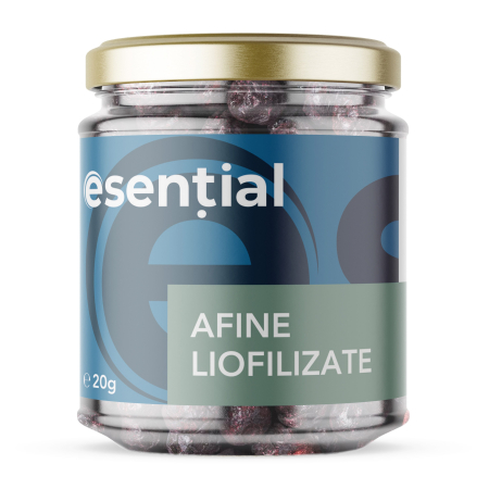 Alimente - Afine liofilizate, 20g Esential