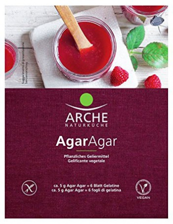 Fermenti si gelifianti - Agar agar bio, 30g Arche Naturkuche