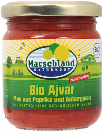 Alimente - Ajvar bio mediu 200g Marschland Naturkost