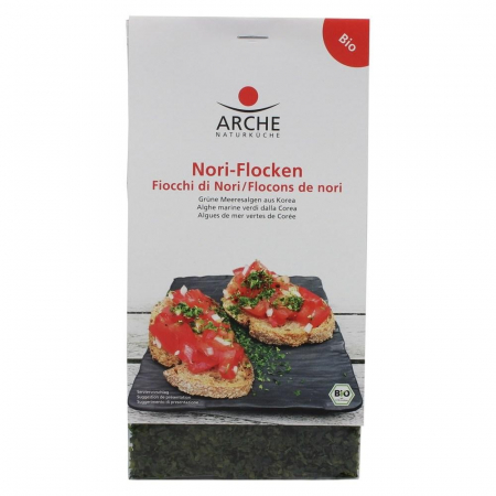 Specialitati si produse asiatice - Alge marine Nori - fulgi, bio, 20g Arche