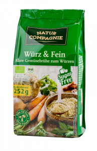 Mirodenii - Amestec bio baza pentru mancaruri si supe, 252g Natur Compagnie