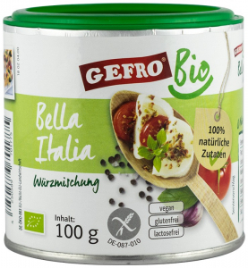 Mirodenii - Amestec bio de condimente bella Italia, 100g Gefro