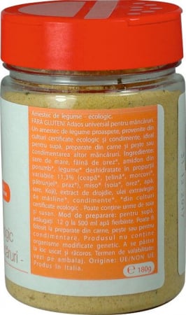 Amestec de legume Bio adaos universal pentru mancaruri, 180 g [1]