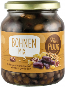 Leguminoase si seminte - Amestec de leguminoase bio, 350g Nur Puur