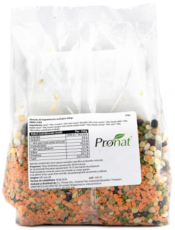 Amestec de leguminoase bio, 500g Pronat [2]
