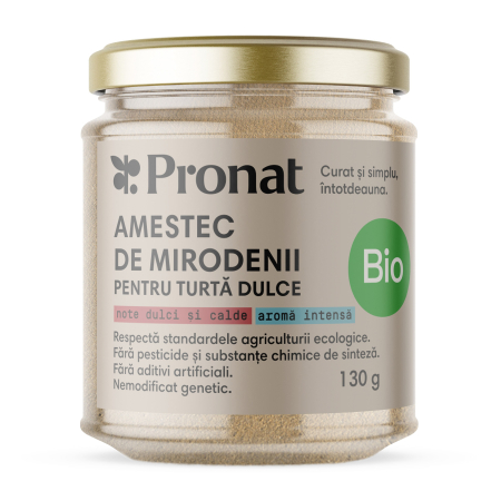 Tendinte - Amestec de mirodenii bio pentru turta dulce, 130g Pronat
