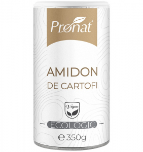 Pudre si prafuri - Amidon de cartofi bio, 350g Pronat