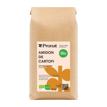 Alimente - Amidon de cartofi bio, 5kg Pronat