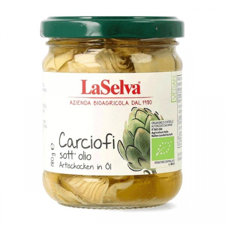 Alimente - Anghinare bio in ulei, 180g LaSelva