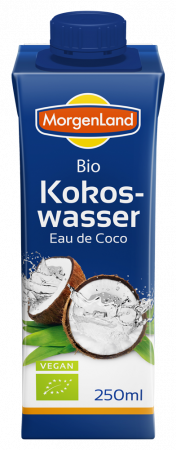 Bauturi vegetale - Apa de cocos, bio, 250ml Morgenland