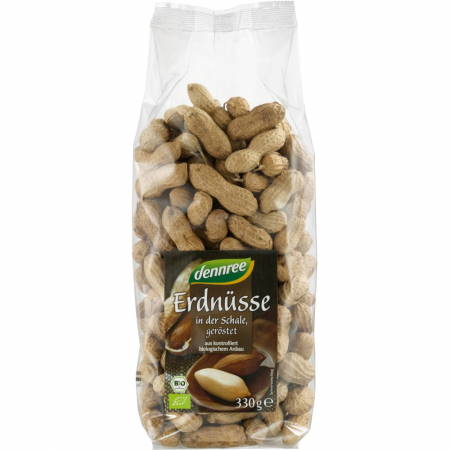Alimente - Arahide bio prajite cu coaja