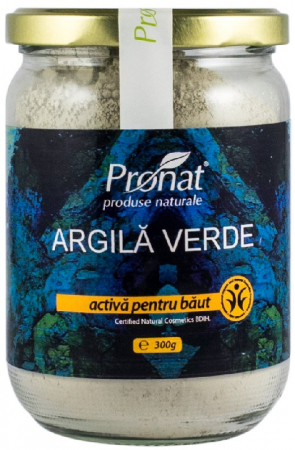 Remedii - Argila verde activa ventilata Argital, 300g Pronat