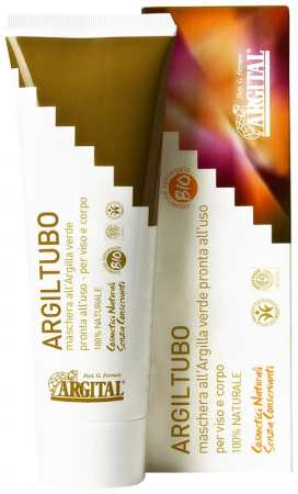 Masti faciale - Argiltubo Argila verde preparata, 250ml Argital