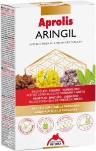 Suplimente nutritive si alimentare - Aringil (tablete din plante si propolis) 25.2g 30 tablete Aprolis