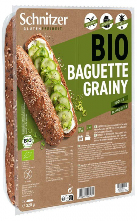 Tendinte - Baghete bio fara gluten, cu seminte, 320g Schnitzer gluten free
