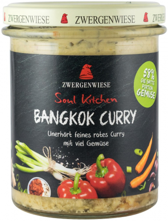 Conserve, Pateuri, creme tartinabile - Bangkok Curry bio reteta tailandeza, 370g Zwergenwiese Soul Kitchen