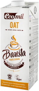 Bauturi vegetale - Barista, bautura bio vegetala de ovaz, pentru cafea, 1L Ecomil