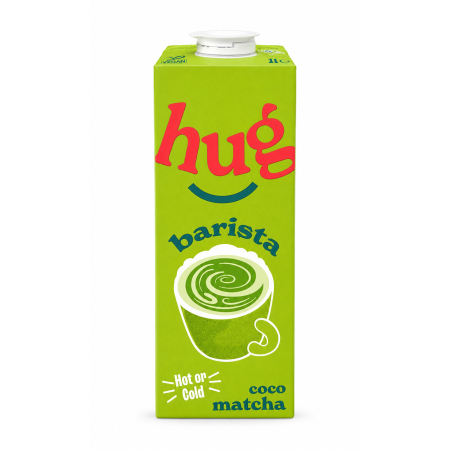 Bauturi vegetale - Barista de cocos si soia cu matcha, 1L Shoyce Hug