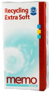 Curatare si demachiere ten - Batiste Recycling extra soft Memo Pronat