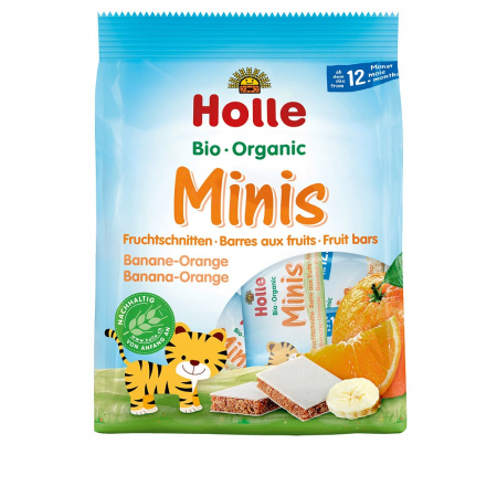 Produse pentru copii - Batoane cu fructe banana si portocale, +12 luni