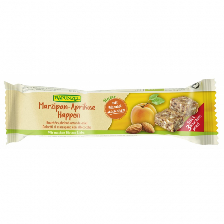Dulciuri bio - Baton bio cu martipan si caise
