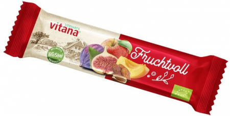 Alimente - Baton bio de fructe, 40g Vitana