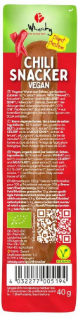Tendinte - Baton bio Seitan cu ardei rosu iute, 40g Wheaty