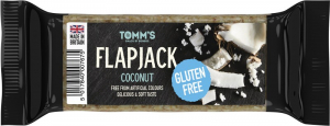 Batoane - Baton energizant Flapjack Tomm's, cu nuca de cocos, fara gluten 100g Bombus