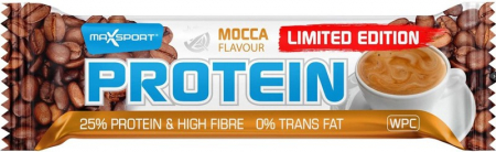 Alimente - Baton proteic cu aroma de mocca, 60g Max Sport