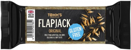 Snacksuri - Baton proteic energizant Flapjack Original, fara gluten 100g Bombus
