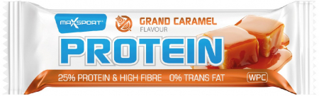 Alimente - Baton proteic Grand Caramel, 60g Max Sport