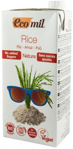 Bauturi vegetale - Bautura vegetala bio de orez, fara zahar, 1L Ecomil
