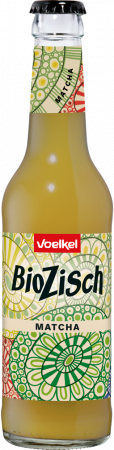 Carbogazoase - Suc bio cu ceai verde matcha, 330ml Voelkel