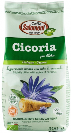 Ceaiuri, Cafea si Inlocuitori - Bautura din cicoare bio, 0% cofeina 500g Salomoni Cafe