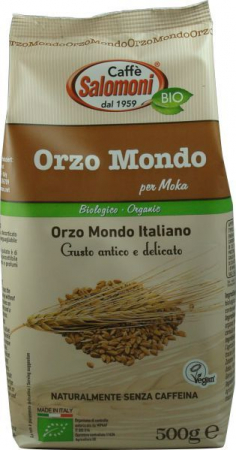 Ceaiuri, Cafea si Inlocuitori - Bautura din orz bio prajit 0% cofeina 500g Salomoni Cafe