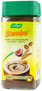 Ceaiuri, Cafea si Inlocuitori - Bautura instant bio din fructe si cereale, inlocuitor de cafea, 100g, pentru 65 portii Bambu