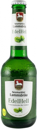 Sucuri de fructe - Bere bio Edelhell 5.0 % vol. alcool, 330ml Neumarkter Lammsbrau