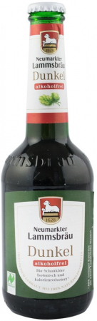 Vinuri, bere si alte bauturi - Bere neagra bio fara alcool 330ml Neumarkter Lammsbrau