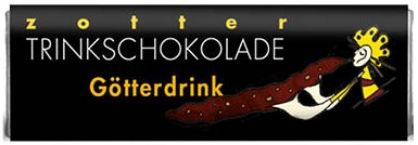 Ciocolata diversa - Bio + fair baton de ciocolata calda ,,Bautura zeilor, 22g Zotter