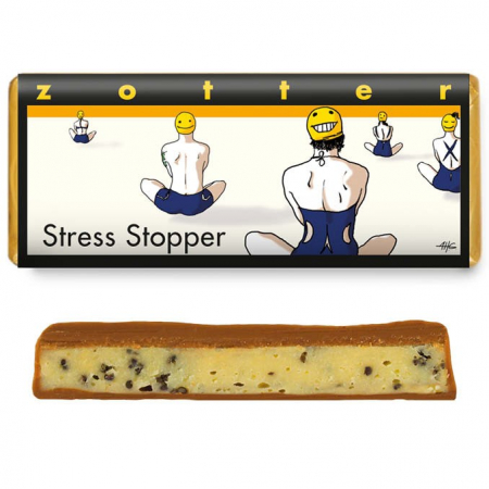Alimente - Bio + fair ciocolata cu lapte - Stress Stopper, 70g Zotter