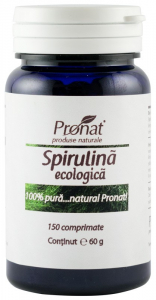 Suplimente si Remedii - Bio Spirulina 150 comprimate Medicura
