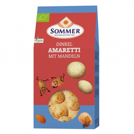 Biscuiti si napolitane - Biscuiti Amaretti din faina de spelta