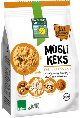 Biscuiti si napolitane - Biscuiti bio cu musli, 150g Bohlsener Muhle