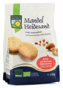 Biscuiti si napolitane - Biscuiti bio din faina de grau spelta, cu unt si migdale, 125g Bohlsener Muhle